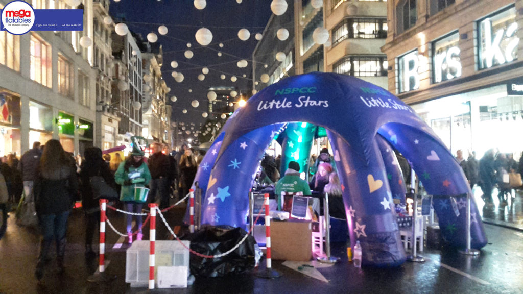 Inflatable NSPCC Dome