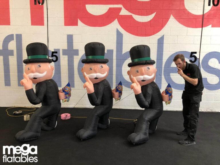 monopoly man inflatable