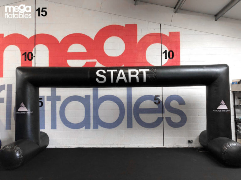 Giant Inflatable Black Startline Arch