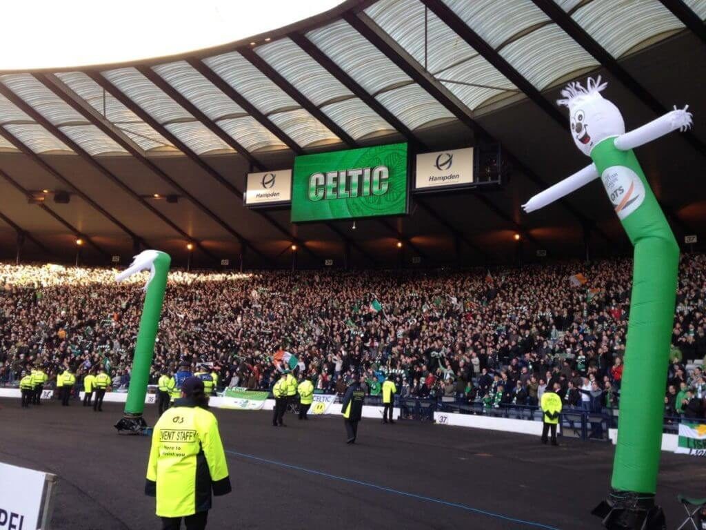 Giant Inflatable Celtic Football Air Dancers