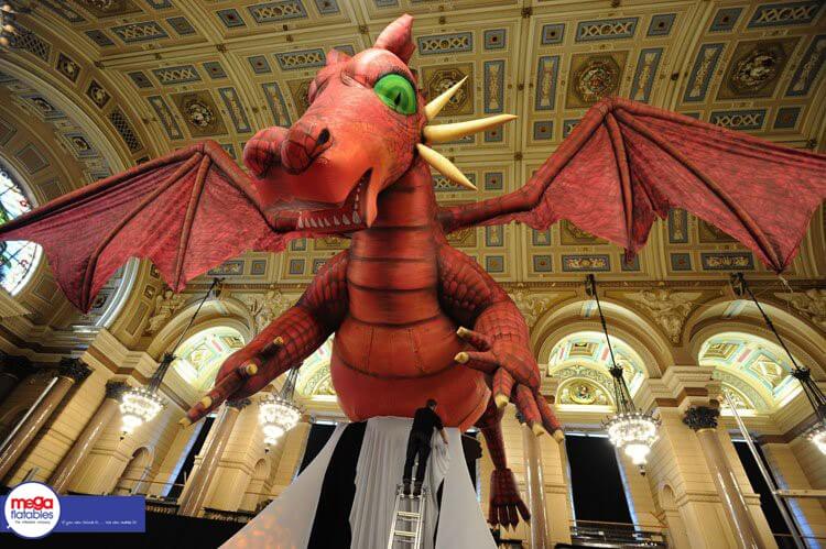 Inflatable Shrek Dragon
