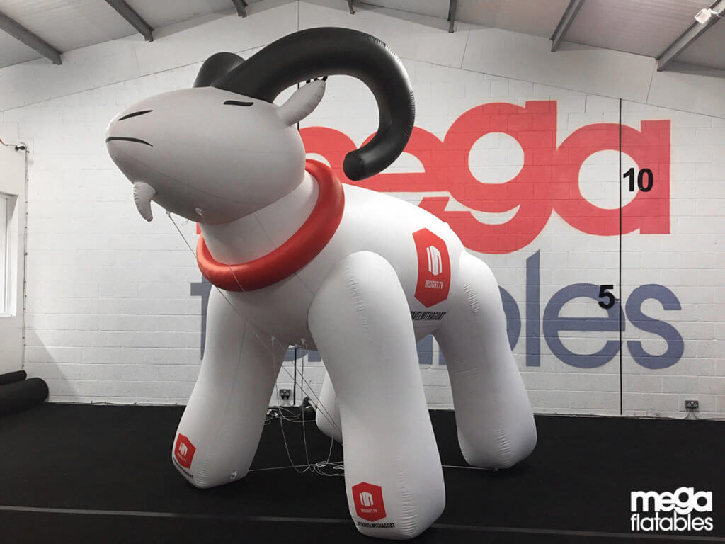 Inflatable Insight TV Goat