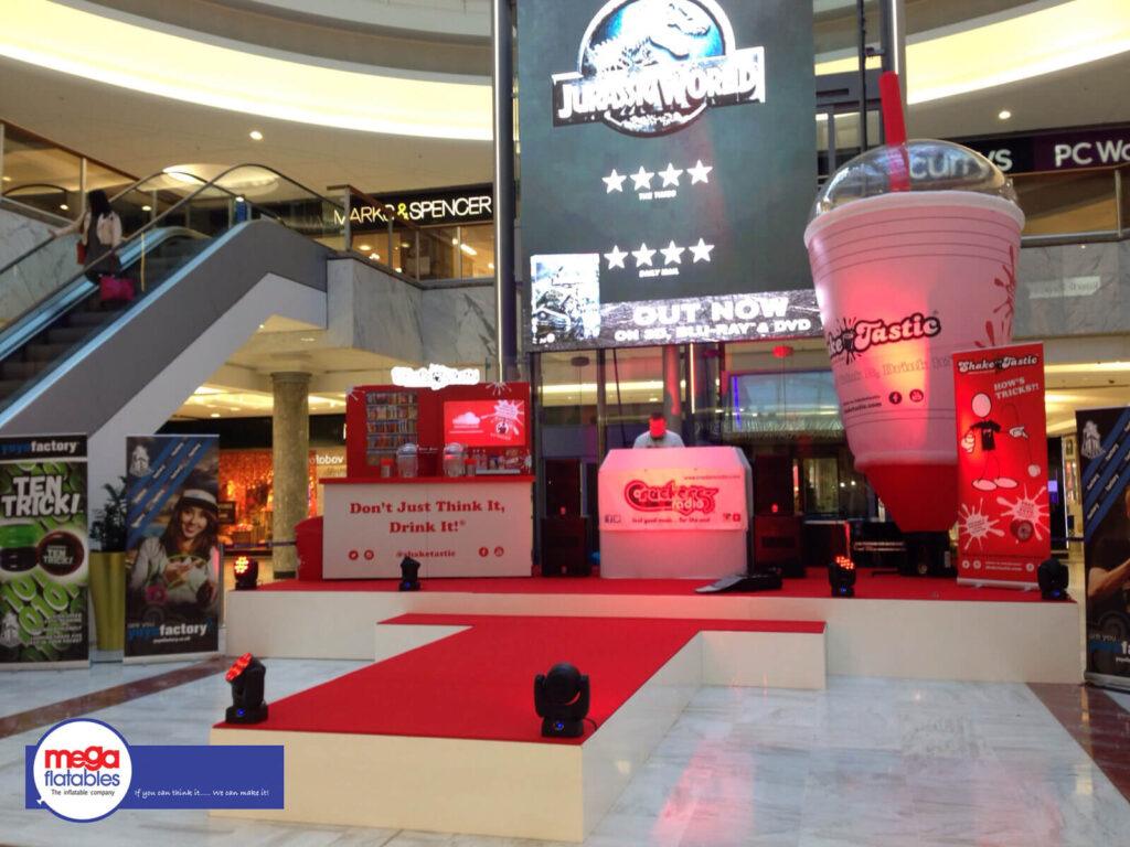 Inflatable drink cup