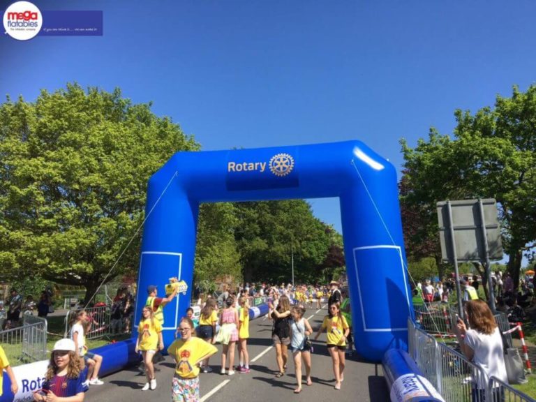 Giant Inflatable Rotary Race Arch