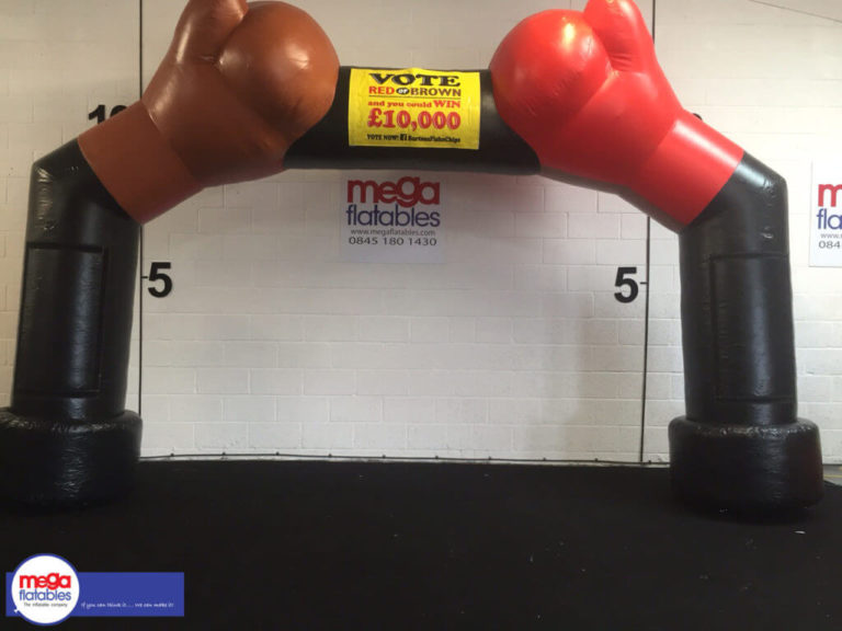 Giant Inflatable Boxing Gloves Arch Event Inflatable