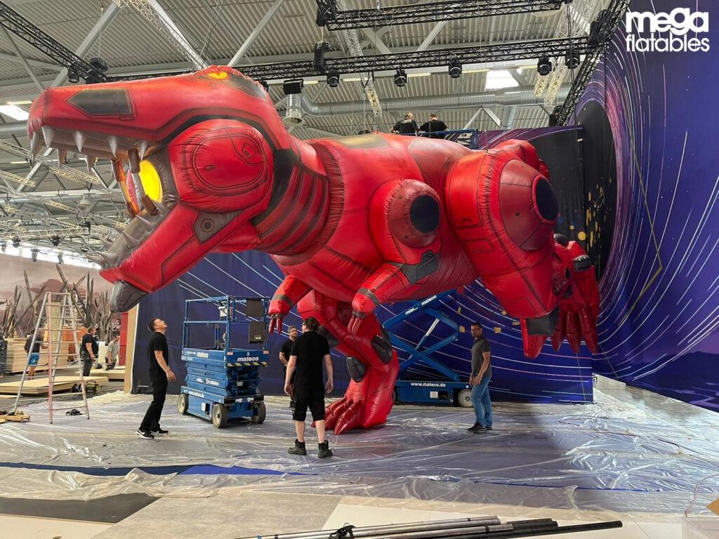 Marvel Dino Snap giant inflatable