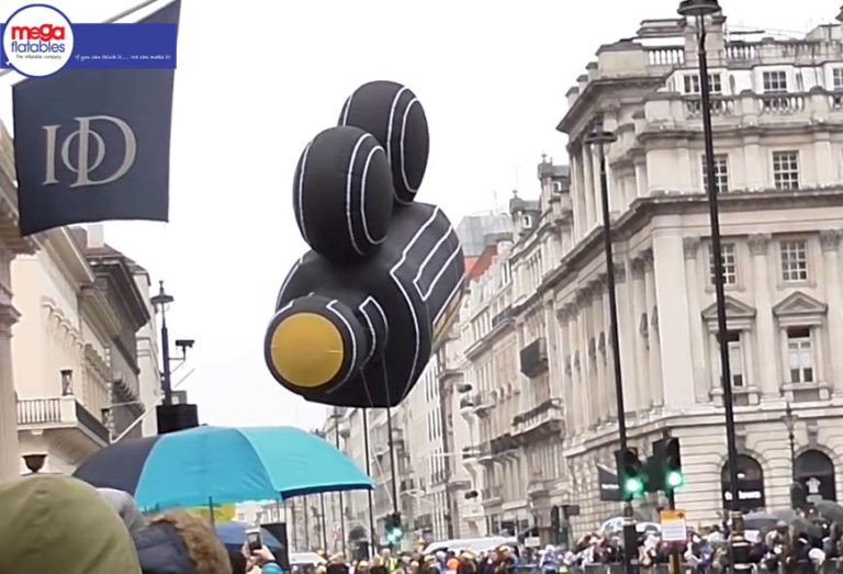 Giant Inflatable Video Camera Parade