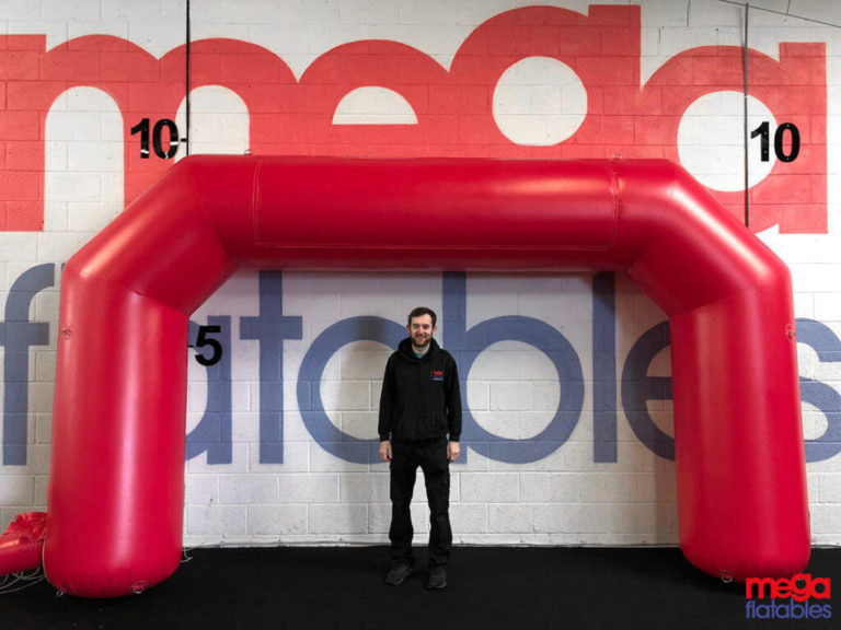 Giant Inflatable Pink Arch