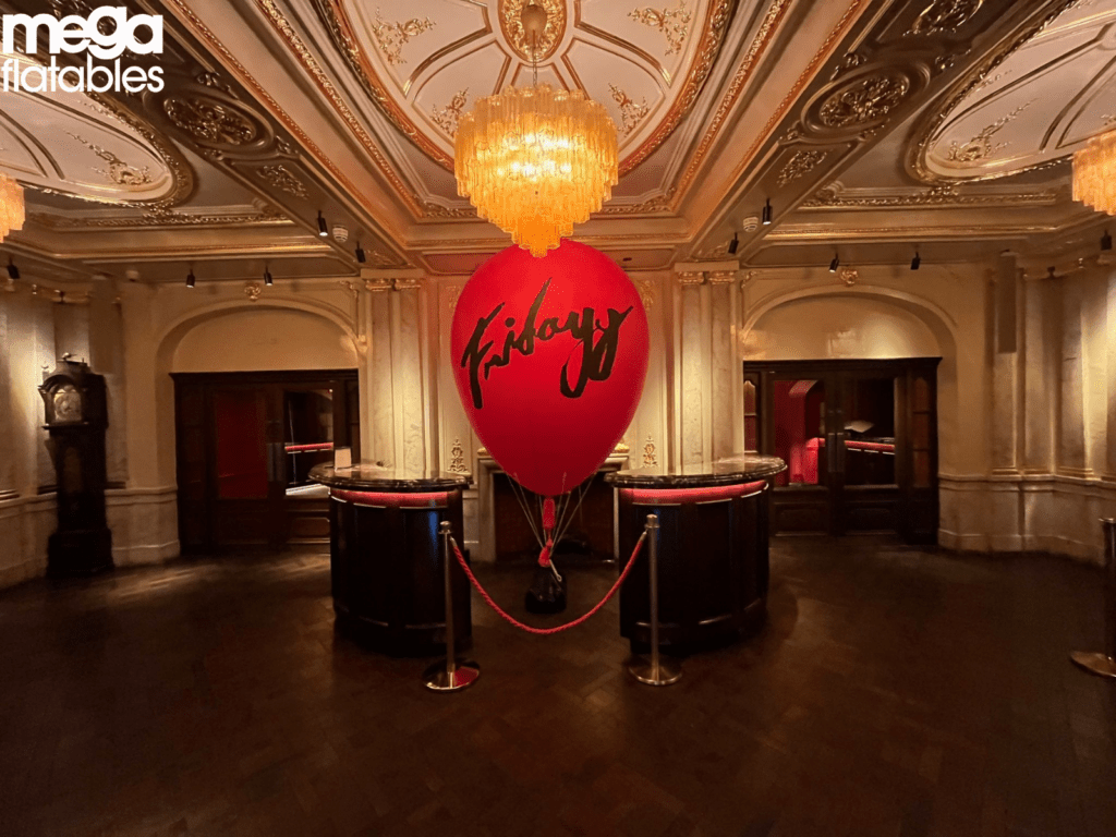 Printed fridayy balloon