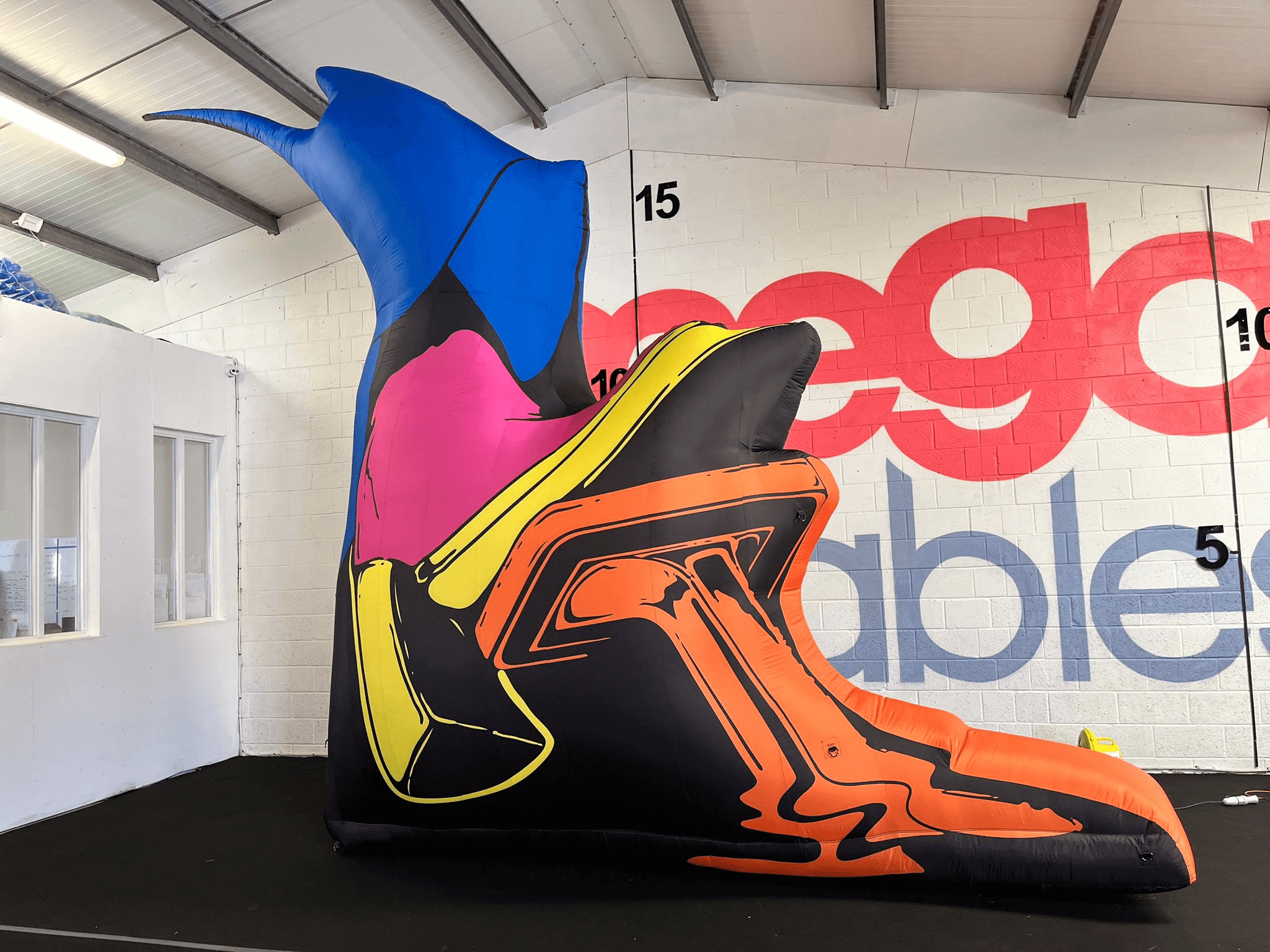 Kasabian Inflatable at mega office