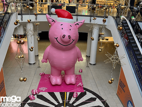 percy pig inflatable